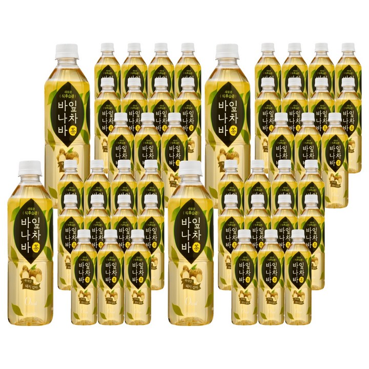 클룹 바나바잎차 돼지감자차 차음료, 500ml, 48개