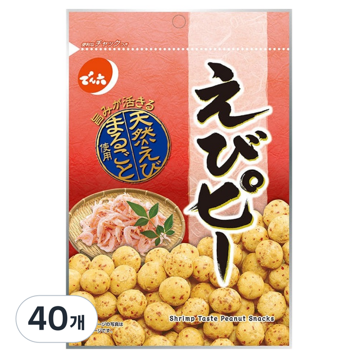 덴로쿠 에비피, 80g, 40개