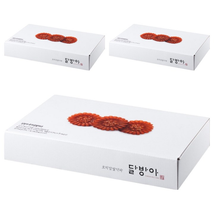 달방아 호박 찹쌀 약과 20p, 800g, 3개