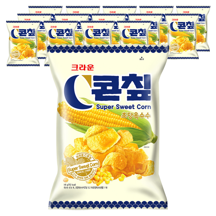 C콘칲 초당 옥수수, 148g, 15개