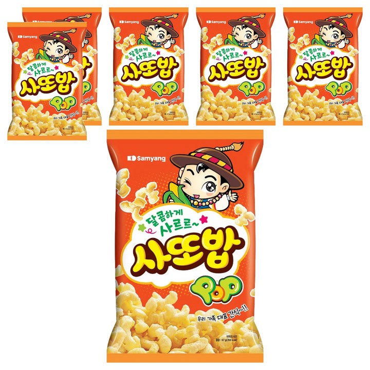 삼양 사또밥, 67g, 6개