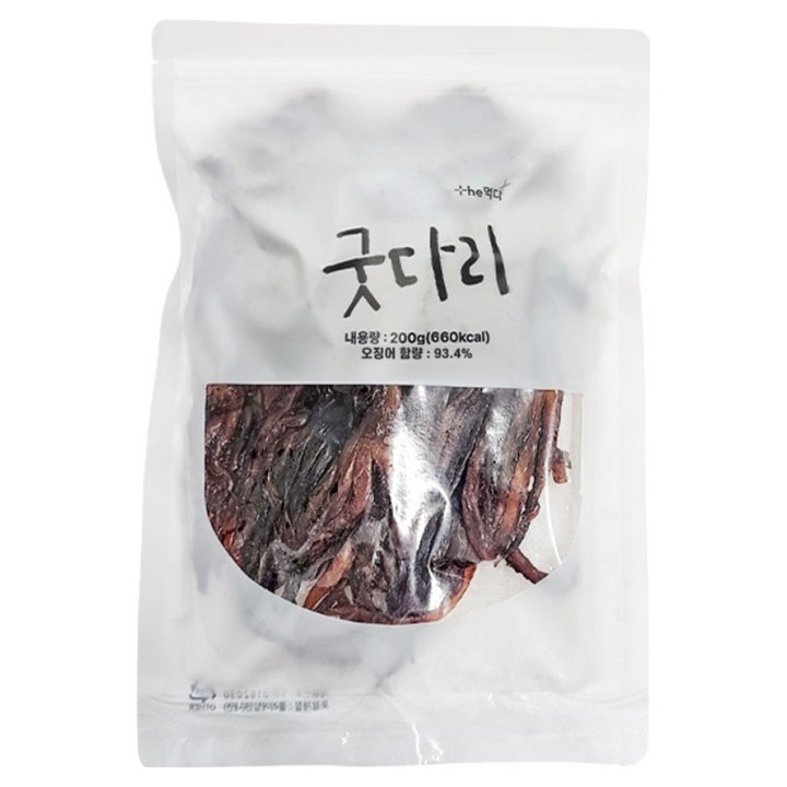 더먹다 굿다리 조미오징어, 200g, 1개