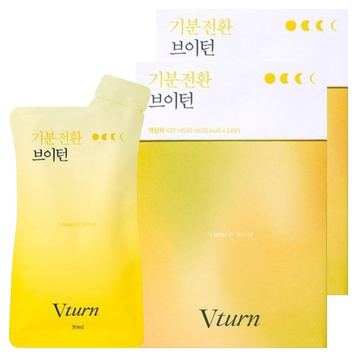 생활약속 기분전환 브이턴 메리로트 베르가못차, 420ml, 2개