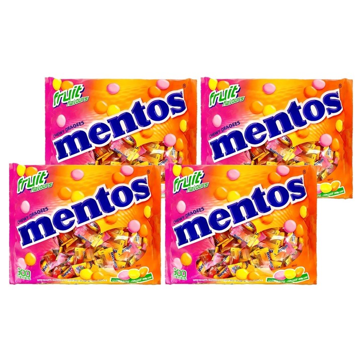 멘토스 푸르티 츄잉캔디, 810g, 4개
