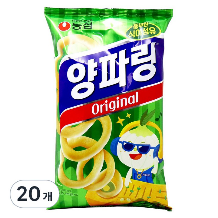 양파링 오리지널, 80g, 20개