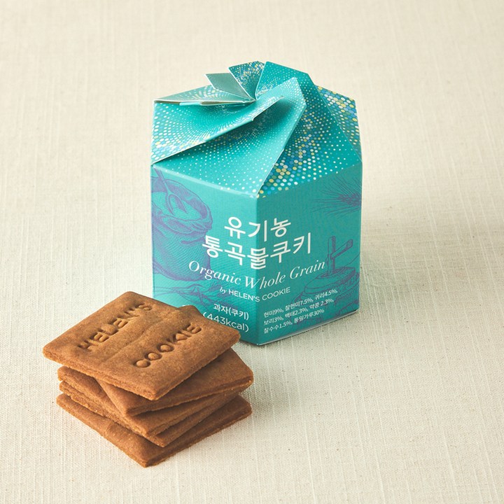 헬렌스쿠키 유기농가공식품 인증 통곡물 쿠키, 95g, 1개입, 1개