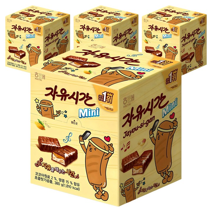 자유시간 mini, 380g, 4개