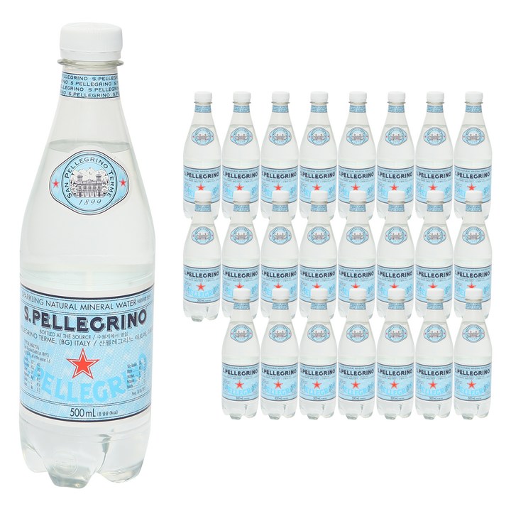 산펠레그리노 탄산수, 500ml, 24개