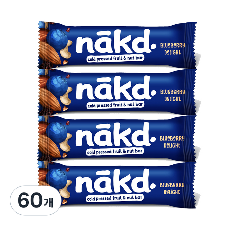 nakd 블루베리 딜라이트, 35g, 60개