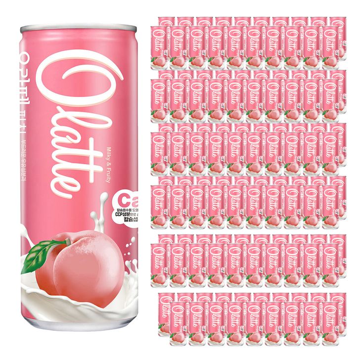 오라떼 동아오츠카 피치맛, 240ml, 120개