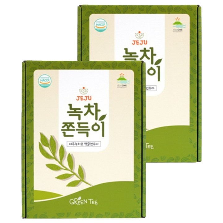 제주원 녹차 쫀득이, 18g, 30개