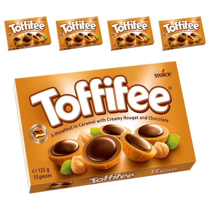 토피피 초콜릿, 125g, 5개