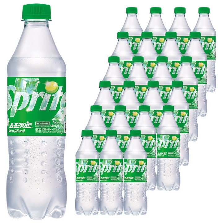 스프라이트 사이다, 500ml, 24개