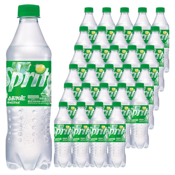스프라이트 사이다, 500ml, 48개