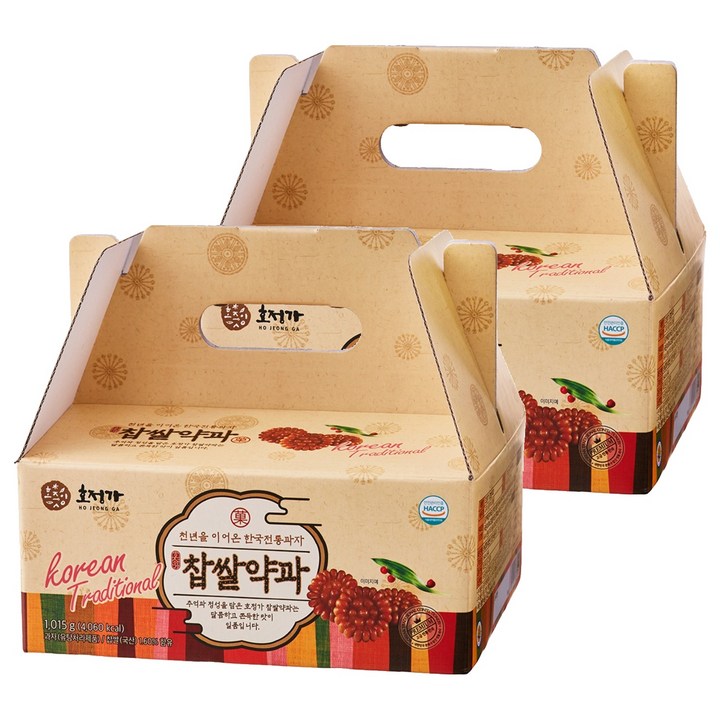 호정가 찹쌀약과, 2개