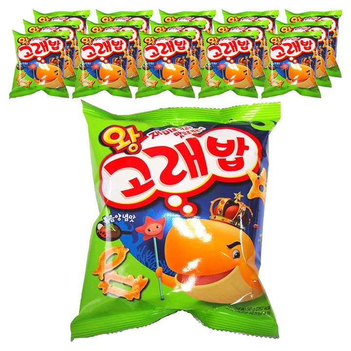오리온 왕고래볶음양념, 56g, 16개