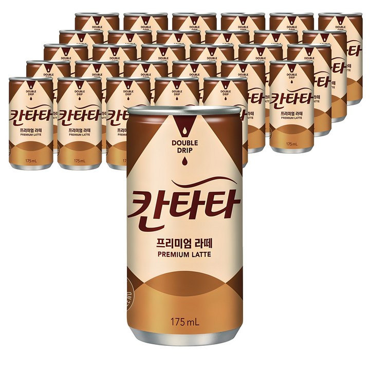 칸타타 프리미엄 라떼, 175ml, 180개