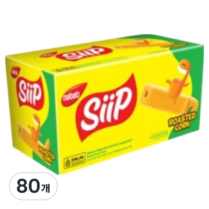 나바티 SIIP 로스티드콘 20p, 4박스, 80g