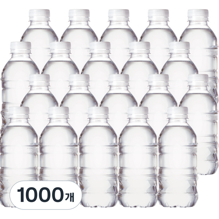 물하나 ECO 생수, 330ml, 1000개