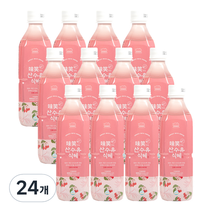 미소 산수유 식혜, 24개, 500ml