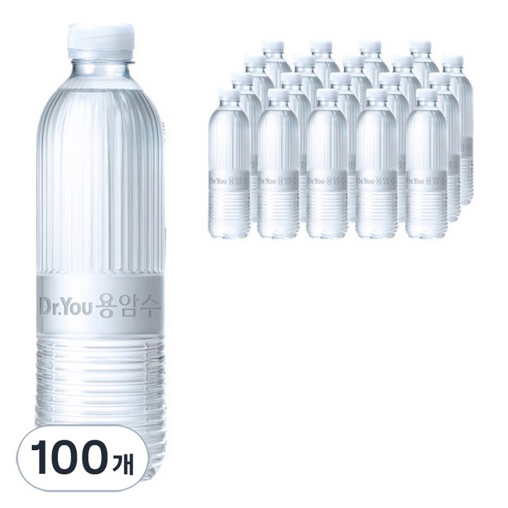 오리온제주용암수 무라벨, 530ml, 100개