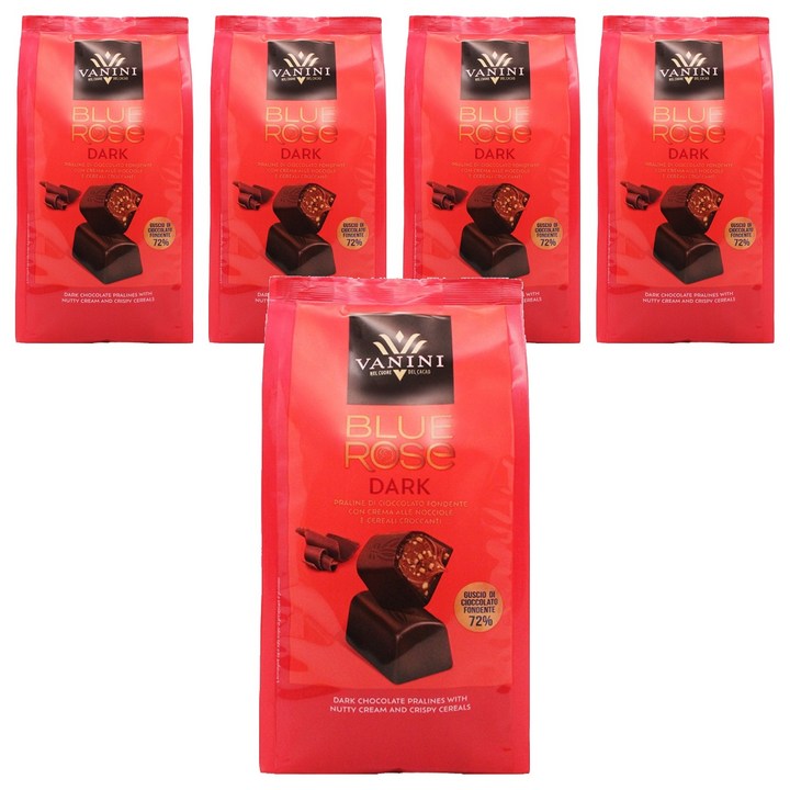 바니니 블루로즈백 다크 초콜릿, 120g, 5개