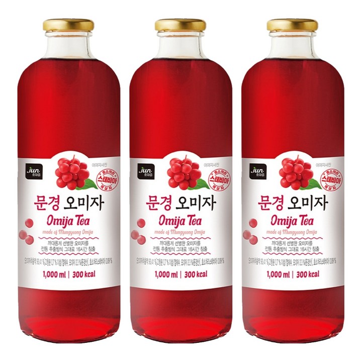 호재준 문경 오미자차, 1L, 3개