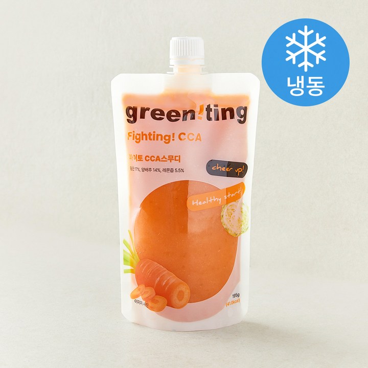 그리니팅 파이토 CCA 스무디 (냉동), 1개, 195ml