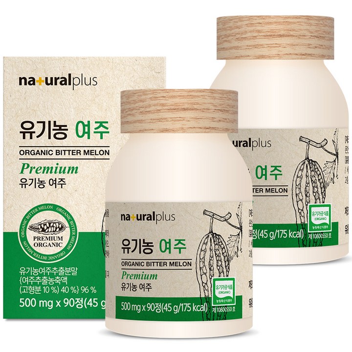 내츄럴플러스 여주 건강식품, 90정, 2개
