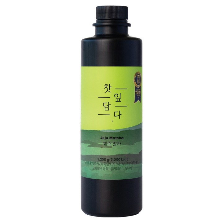 스위트컵 찻잎담다 제주 말차, 1.2kg, 1개
