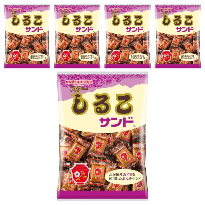 마츠나가 시루코 샌드, 5개, 150g