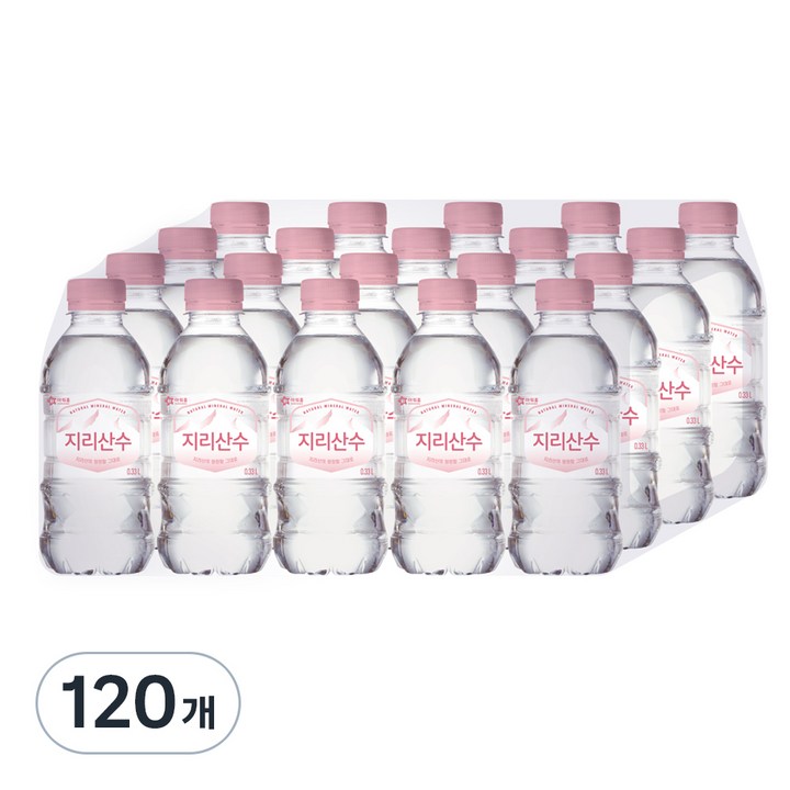 지리산수 핑크, 330ml, 120개