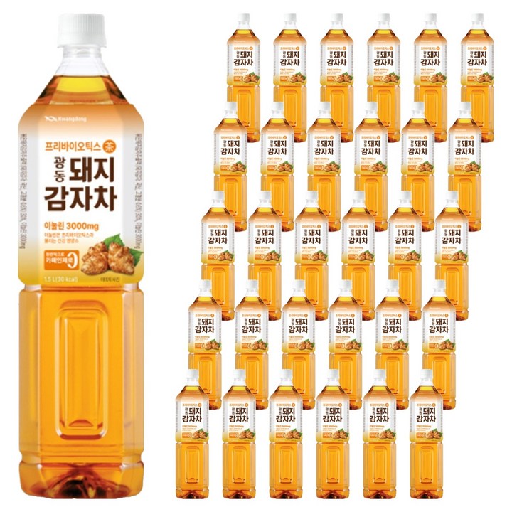 광동제약 돼지감자차, 1.5L, 60개