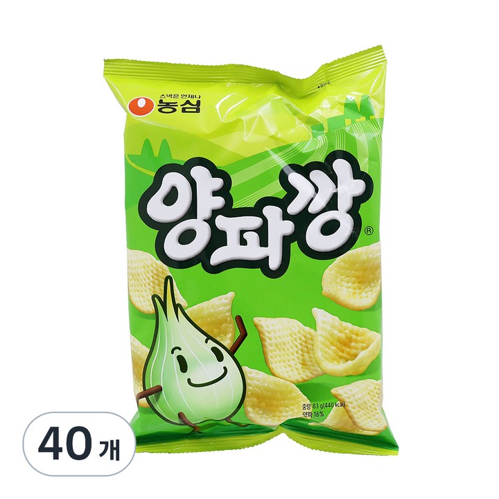양파깡 과자, 83g, 40개