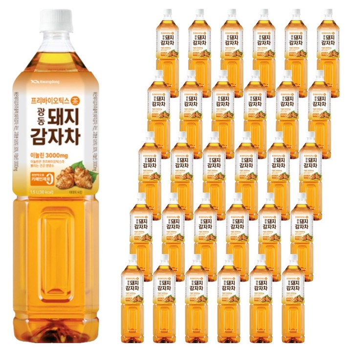 광동제약 돼지감자차, 60개, 1.5L