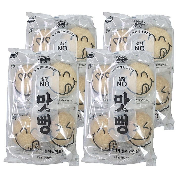 해미원 두번 튀겨 더 고소한 맛뻥, 84g, 4개