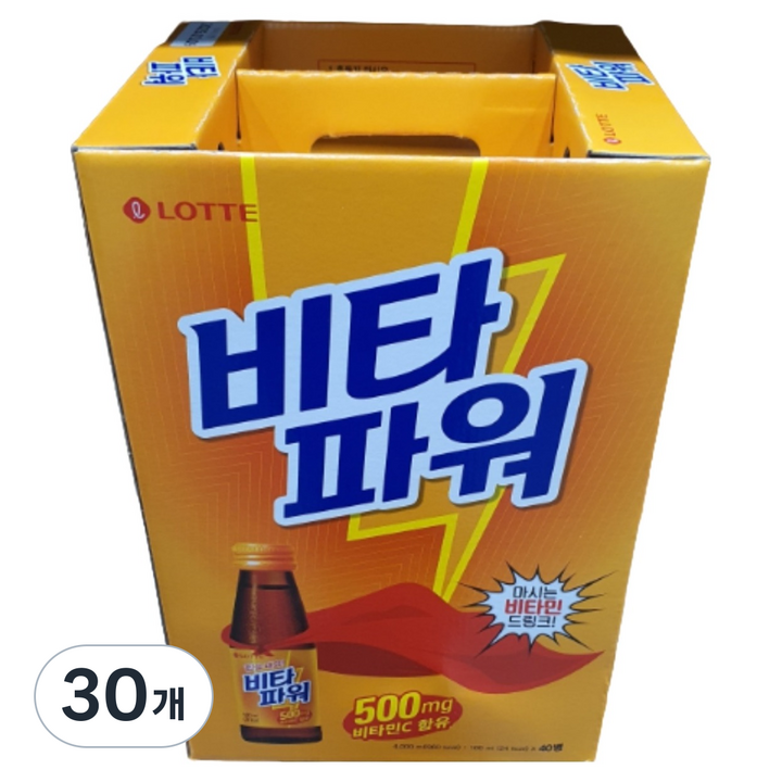 롯데칠성음료 비타파워, 100ml, 600개