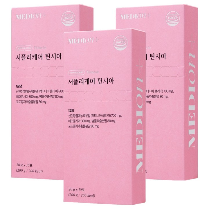 메디온 서플리케어 틴시아, 20g, 30개