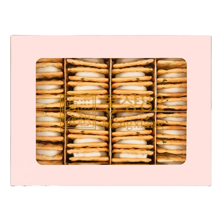 몽샹82 오리지널 누가 크래커 32p + 쇼핑백, 640g, 1개