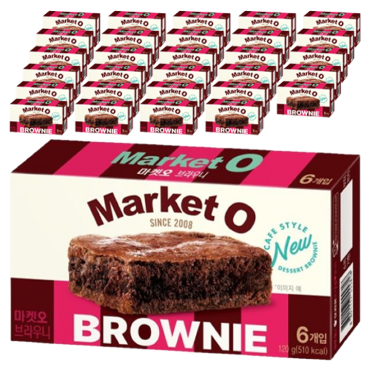 마켓오 리얼브라우니, 120g, 32개