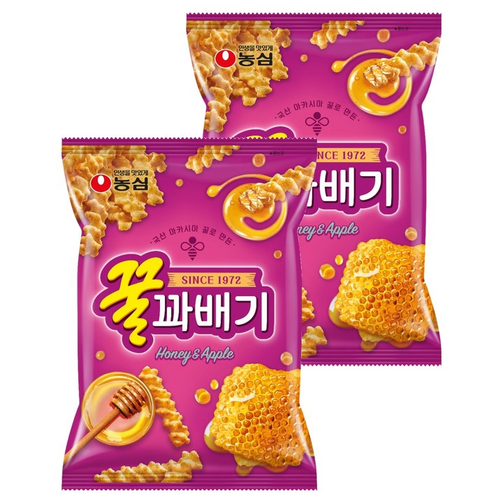 꿀꽈배기, 141g, 2개