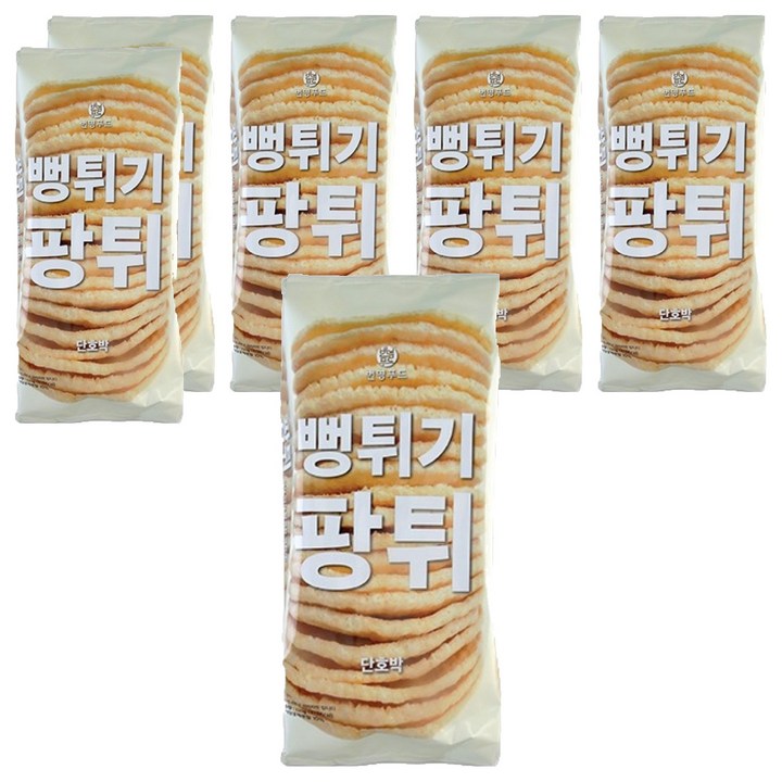 팡튀 단호박 뻥튀기, 120g, 6개