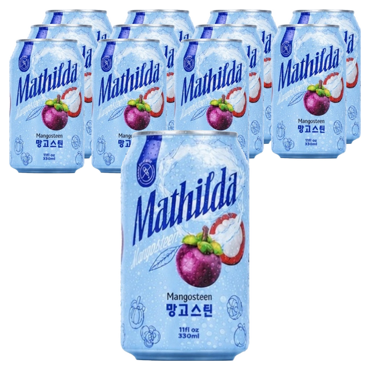 Mathilda 망고스틴 주스, 12개, 330ml