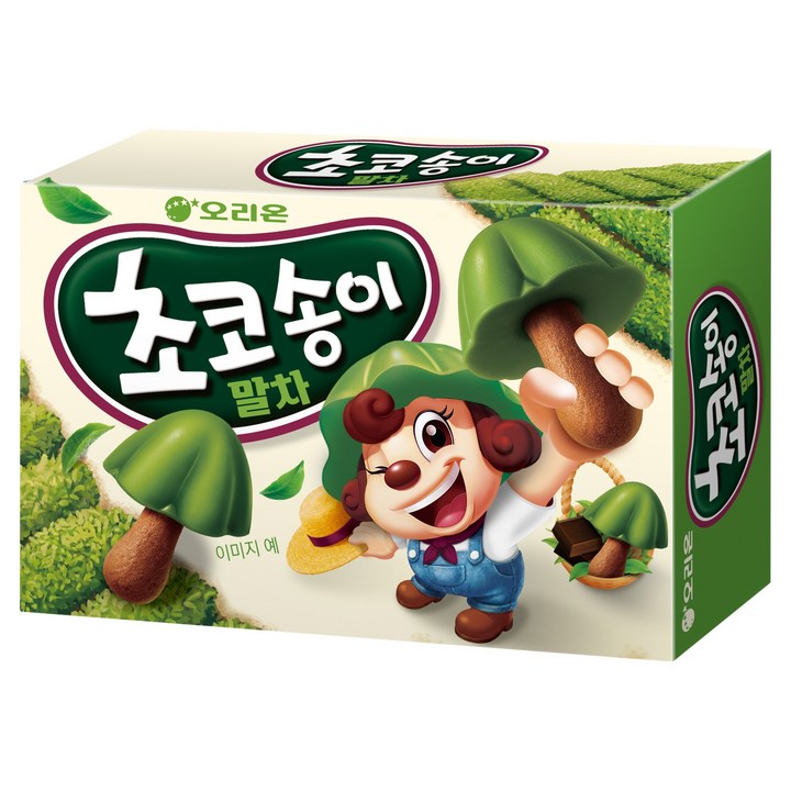 초코송이 오리온 말차맛, 1개, 45g