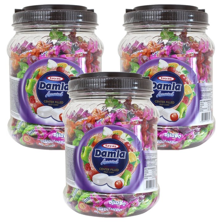 담라 츄이 캔디, 850g, 3개
