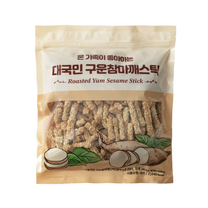 대국민 구운참마깨스틱, 500g, 1개