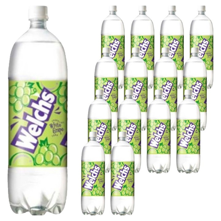 웰치 소다 화이트그레이프, 1.5L, 15개