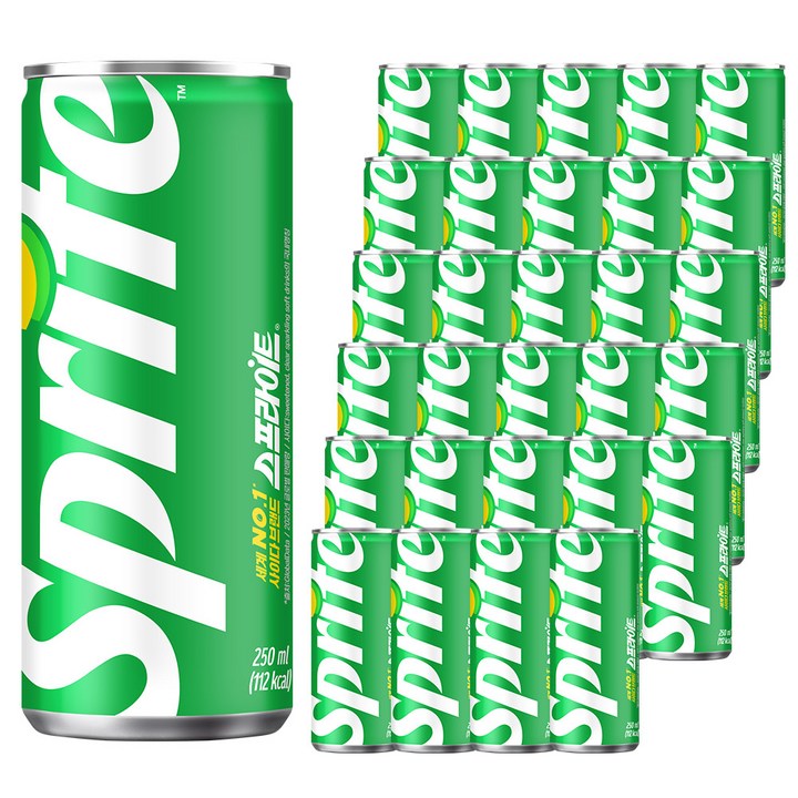 스프라이트 사이다, 250ml, 60개