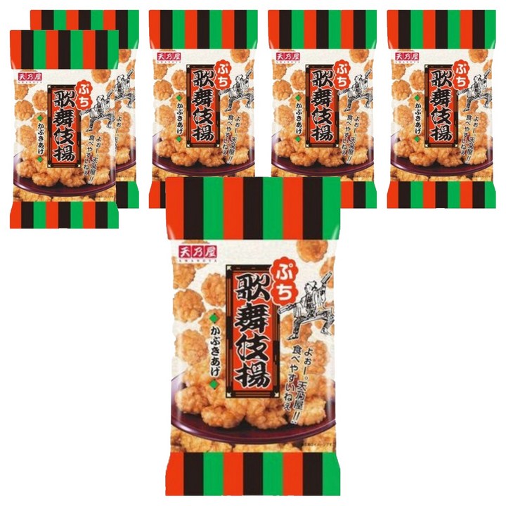아마노야 푸치 가부키아게, 60g, 6개