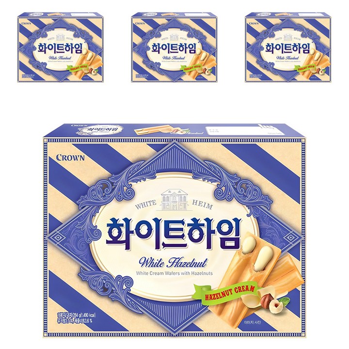 쵸코하임 화이트, 284g, 4개